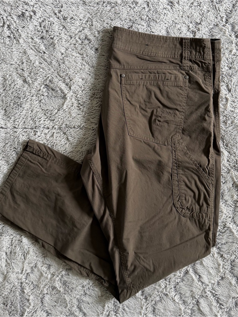 Kuhl Radikl Pants Men’s 40x34 Brown Rugged Utility Hiking